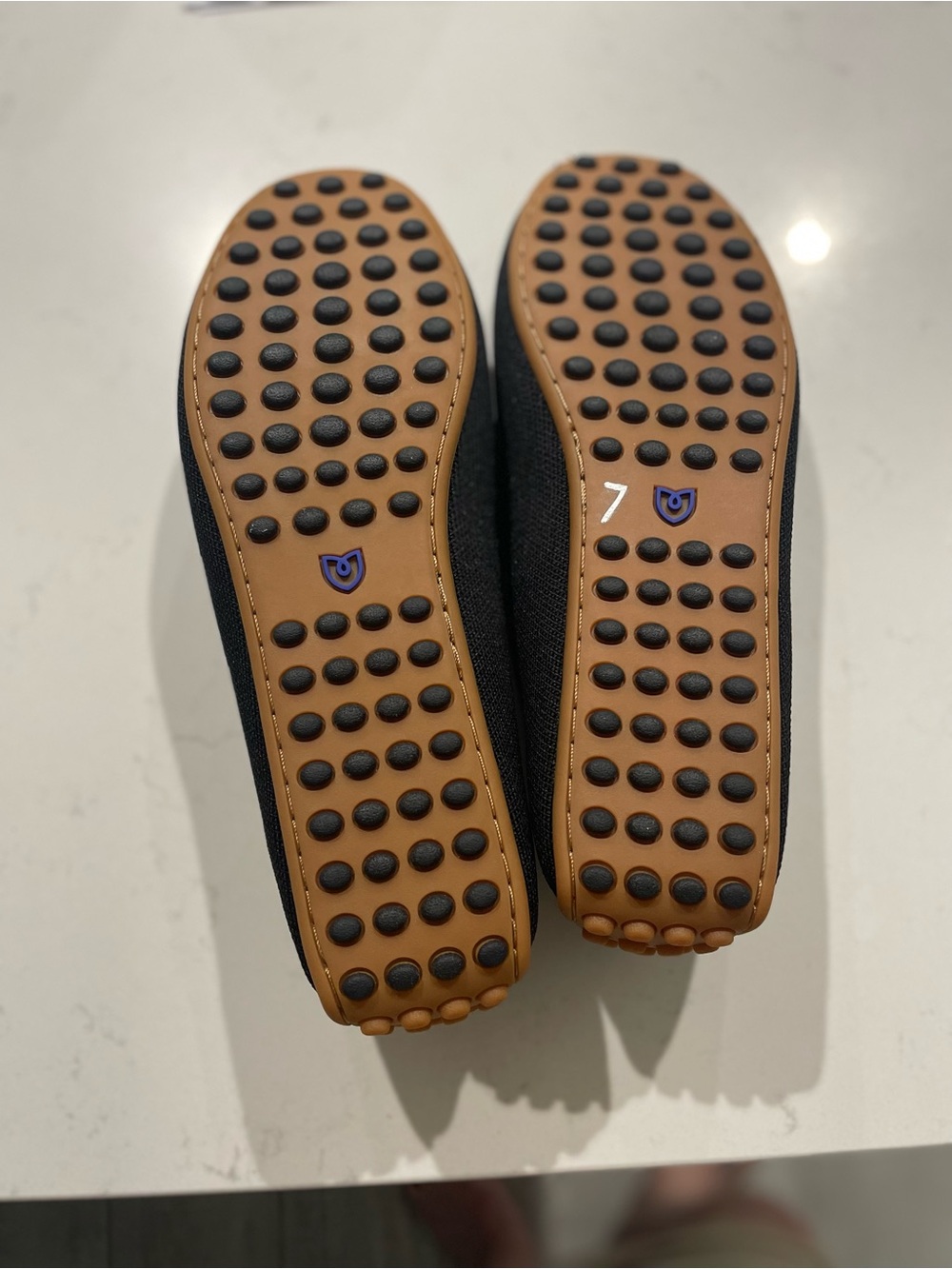 Rothy's Black Knit Penny Loafers - Women's - Picture 3 of 4